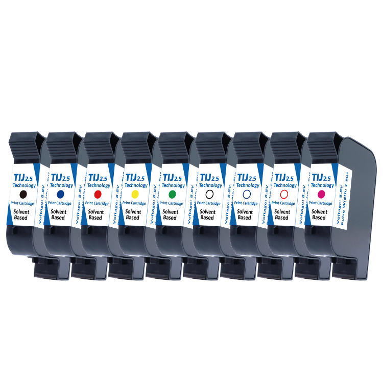 Cartuchos de tinta solvente HP45 compatibles con múltiples opciones de color